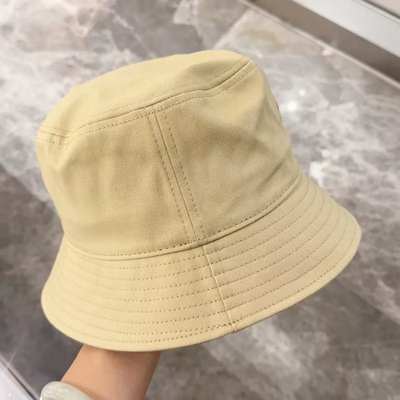 CHEAP Saint Laurent x New Era Cassandre Bucket Hat In Canvas Yellow 0119