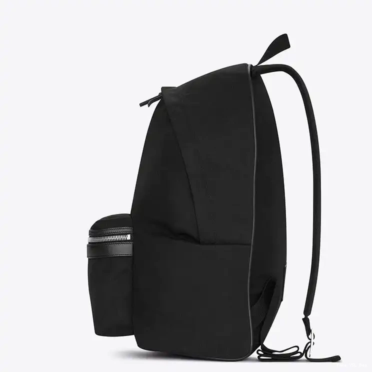 CHEAP Black City Saint Backpack Laurent In Canvas 0226