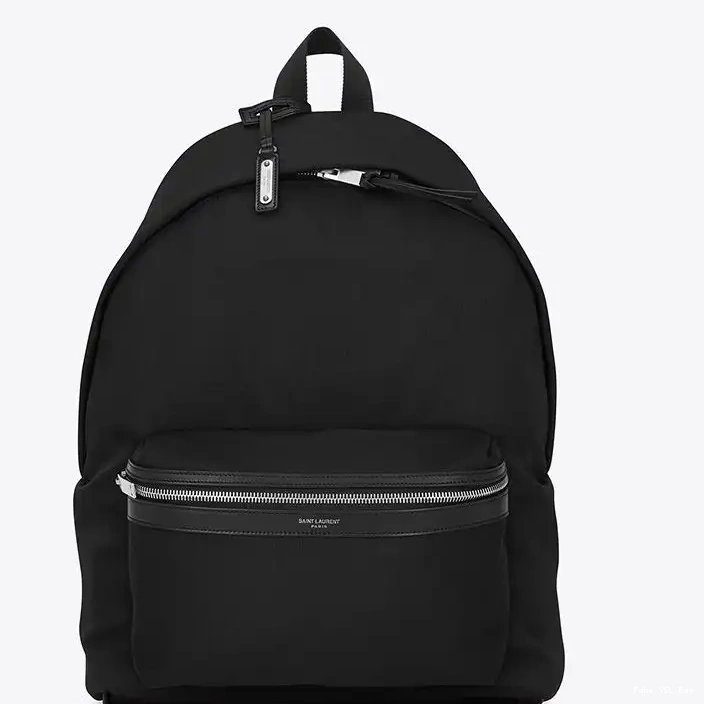 CHEAP Black City Saint Backpack Laurent In Canvas 0226