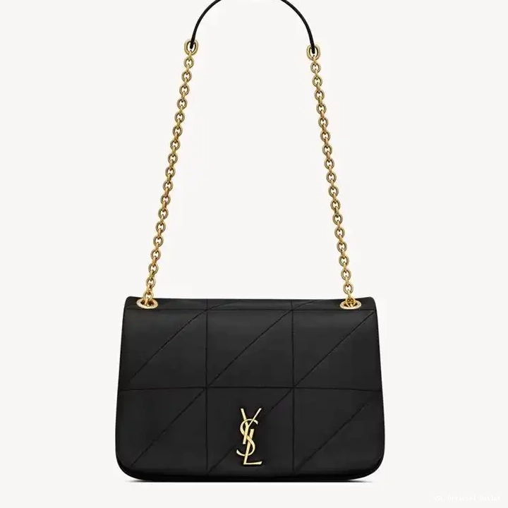 CHEAP Saint Laurent Black 4.3 Small Bag Gold Jamie Lambskin In 0212