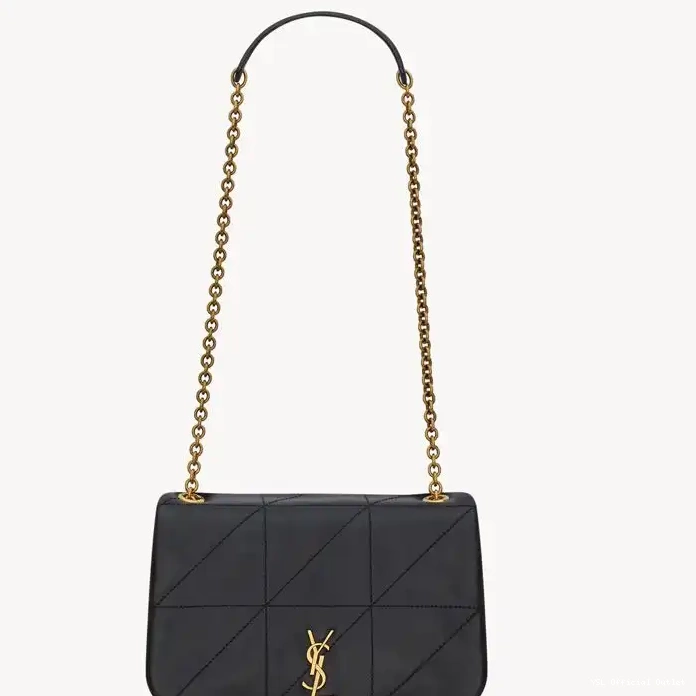 CHEAP Jamie Saint Lambskin Bag 4.3 Gold Mini Laurent Black In 0223