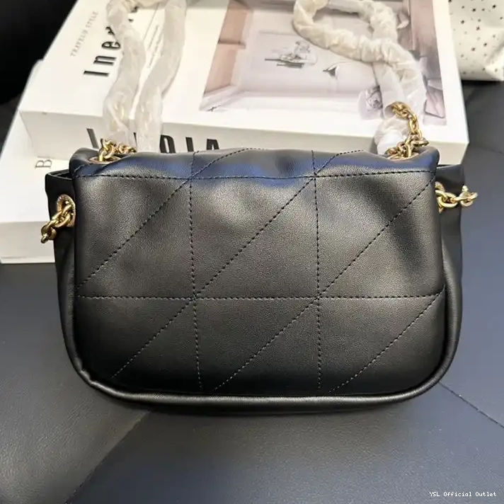 CHEAP 4.3 In Black Lambskin Mini Bag Saint Laurent Gold Jamie 0211